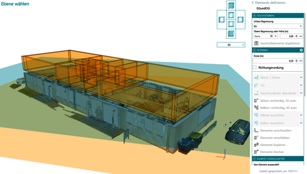 Neu in Version 2024.3 ist unter anderem das Kopieren von BIM-Elementen zur Vermeidung von "Sprüngen“