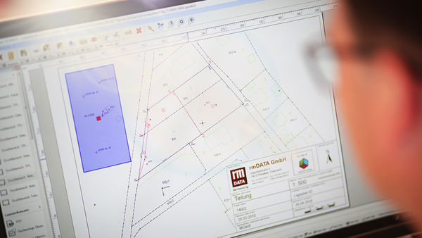 Geodätisches CAD rmDATA GeoMapper 