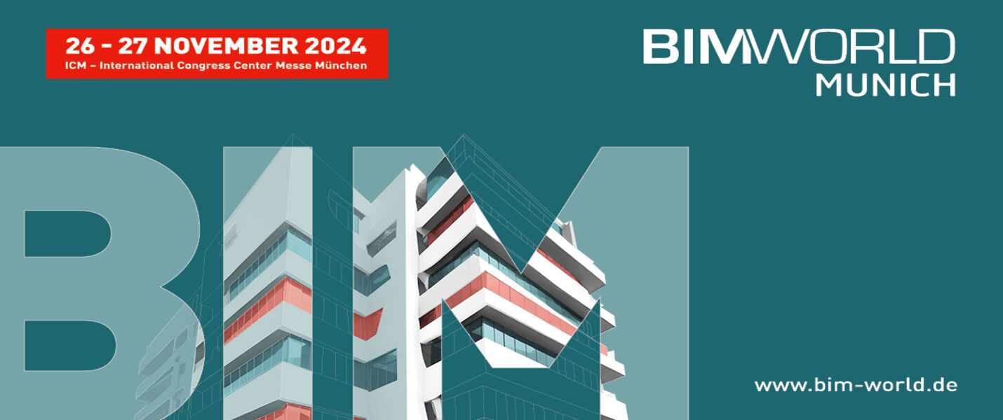 Treffen Sie Mitarbeiter von rmDATA auf der BIM World in München von 26. - 27. November 2024.